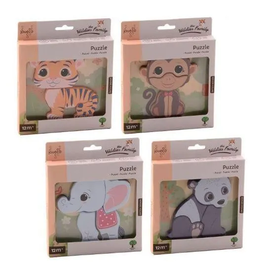 Johntoy 80097 Jouéco puzzle zvieratká