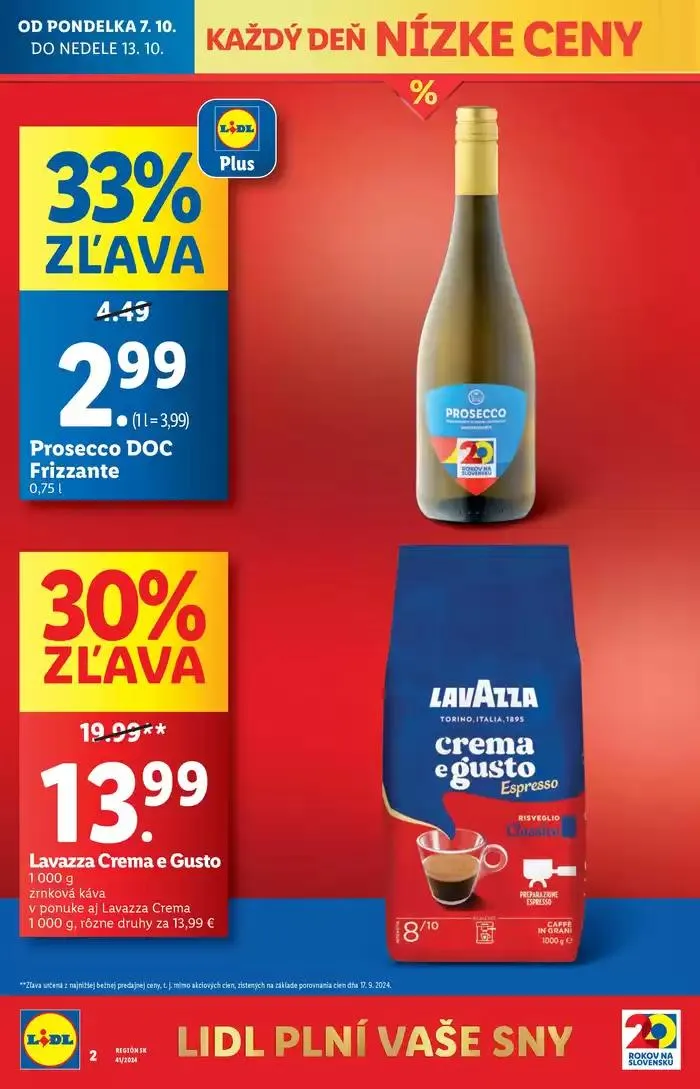 Leták: Platný od štvrtka 10. 10. 2024 od 10. októbra do 13. októbra 2024 - Prehľad Stránky 4