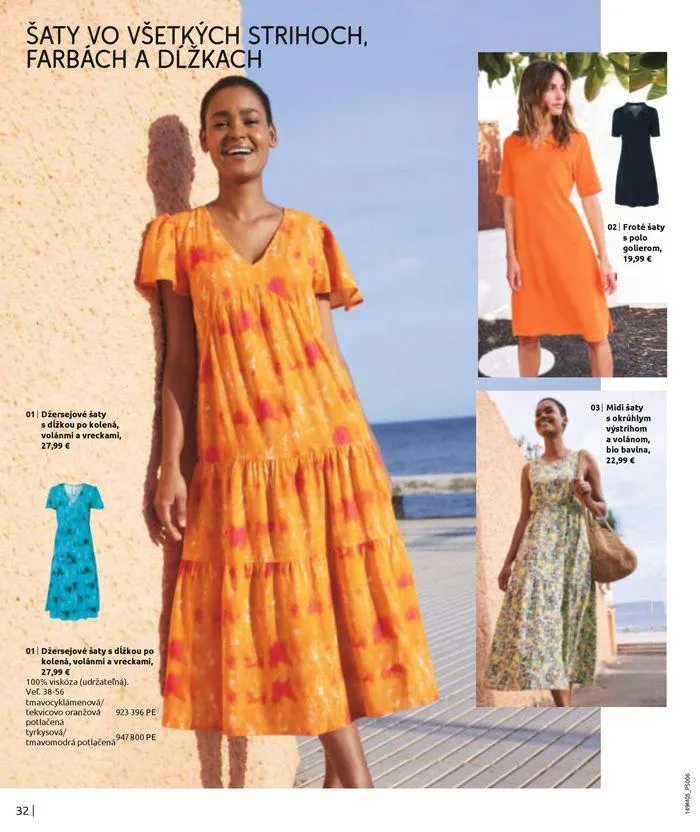 Leták: BonPrix Dovolenka VolÁ od 14. mája do 13. augusta 2024 - Prehľad Stránky 34