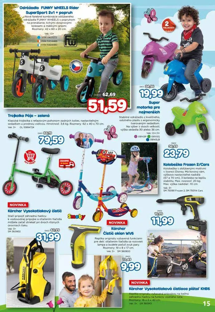 Leták: Jarný katalóg 2024 od 18. marca do 31. mája 2024 - Prehľad Stránky 15