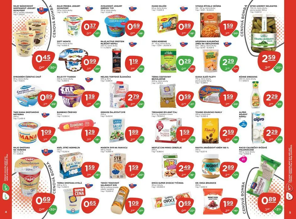 Leták: Nasledujúca akciová ponuka od 4. apríla do 10. apríla 2024 - Prehľad Stránky 3