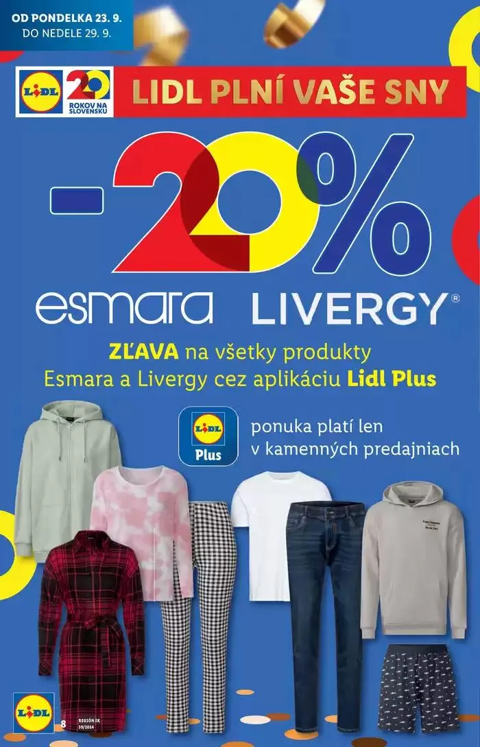 Leták: Platný od pondelka 23. 09. 2024 od 23. septembra do 29. septembra 2024 - Prehľad Stránky 68