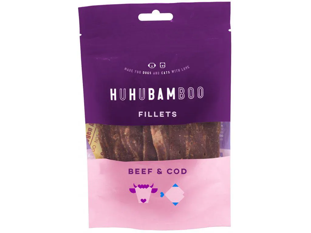 Huhubamboo hov?dzie filety 75g