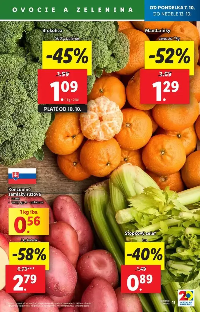 Leták: Platný od štvrtka 10. 10. 2024 od 10. októbra do 13. októbra 2024 - Prehľad Stránky 13