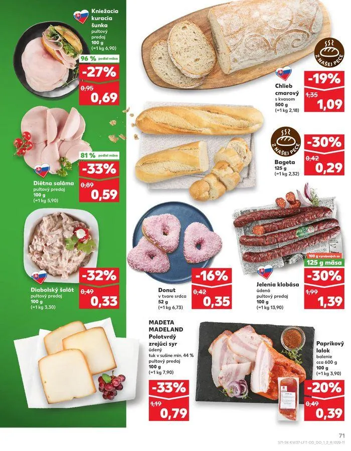 Leták: Exkluzívne výhodné ponuky od 12. septembra do 18. septembra 2024 - Prehľad Stránky 71