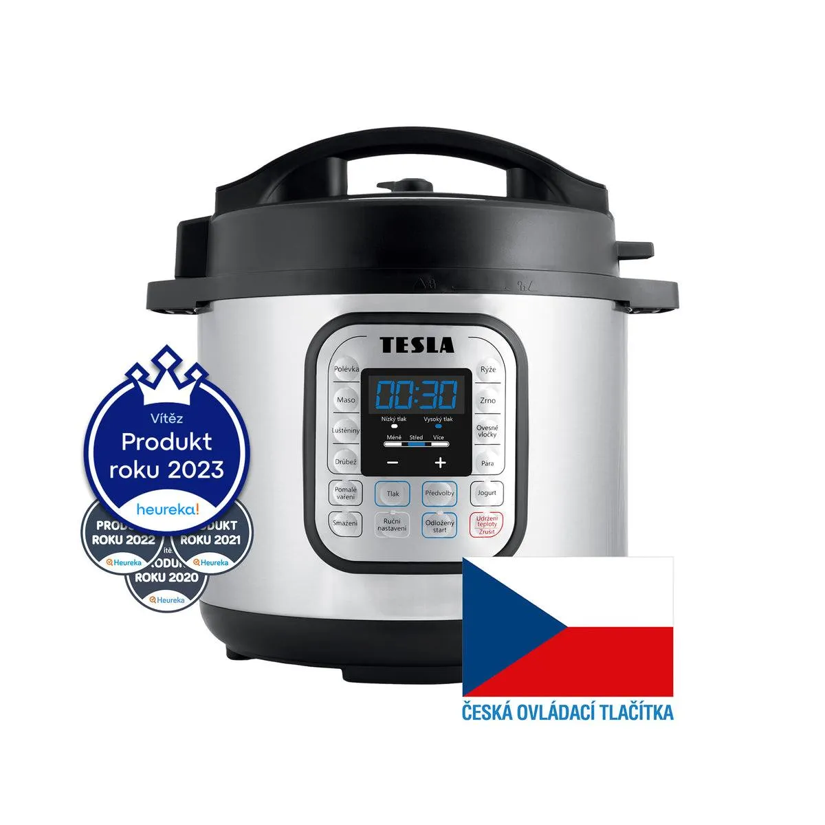 Multifunkční elektrický tlakový hrnec TESLA EliteCook K70