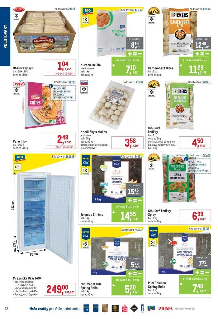 Leták: Fast Food od 22. júla do 30. júla 2024 - Prehľad Stránky 12