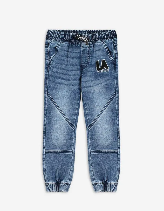 Nohavice teplákového strihu - Nášivka