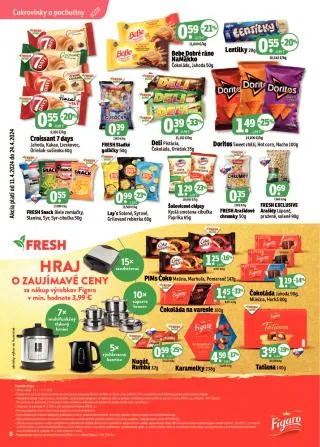 Leták: Fresh leták - Východné Slovensko od 11. apríla do 24. apríla 2024 - Prehľad Stránky 8