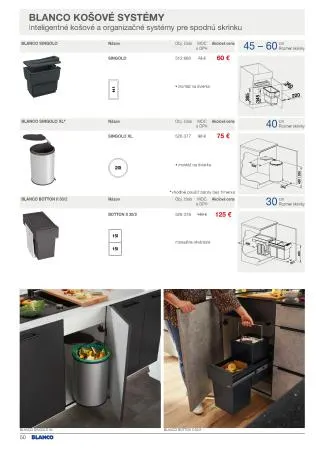Leták: BLANCO akciová ponuka od 1. septembra do 31. decembra 2023 - Prehľad Stránky 50