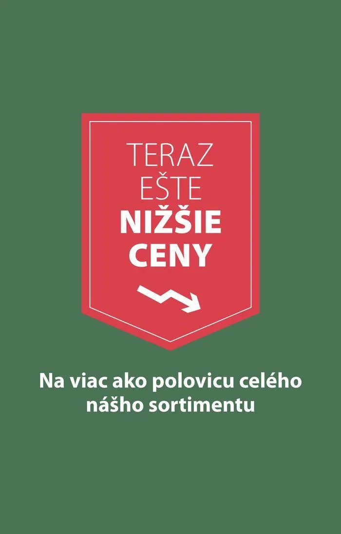 Na viac ako polovicu celého nášho sortimentu - 1
