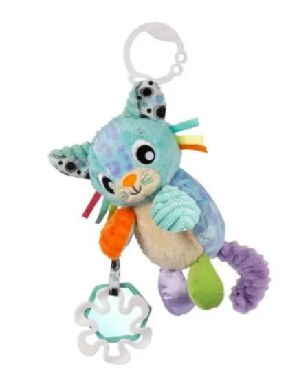 Playgro 0188471 závesná polárna mačka s klipom