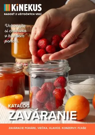 Kinekus katalóg - Zaváranie - 1