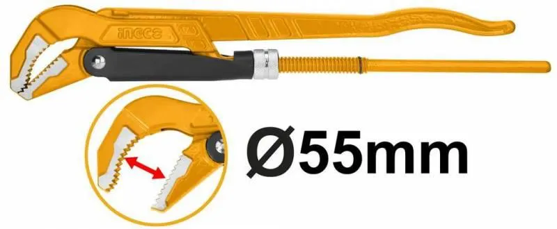 Hasák so spodnou maticou 55mm/45° Heavy Duty INGCO