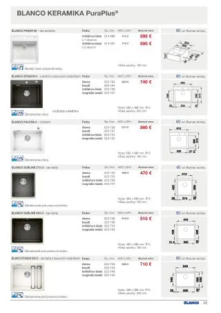 Leták: BLANCO akciová ponuka od 1. septembra do 31. decembra 2023 - Prehľad Stránky 35