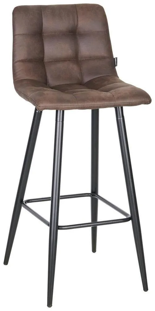 Mikrofaser Braun, Schwarz Stahl