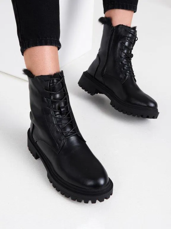 Zateplené kotníkové kozačky