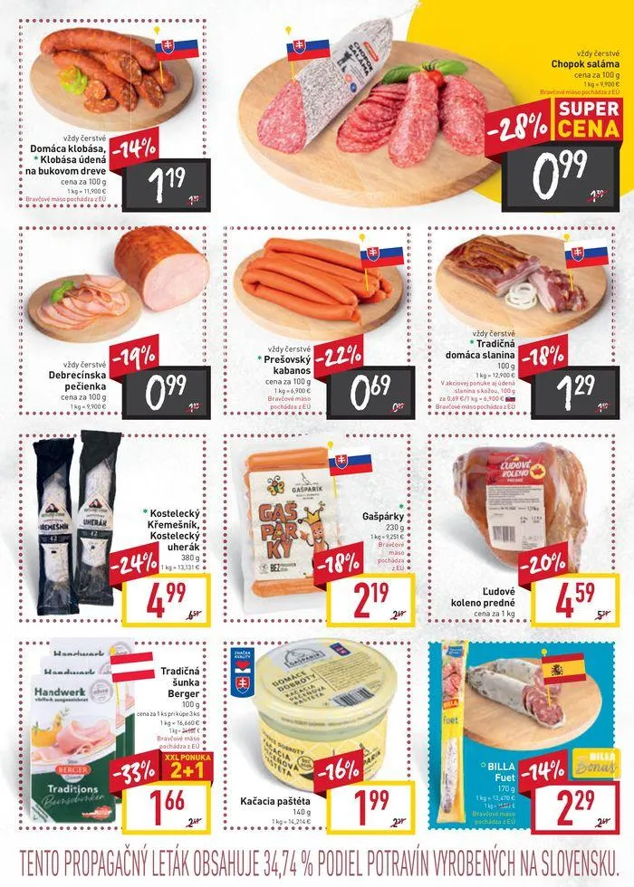 Leták: Akciová ponuka platí od utorka 7. 5. do 14. 5. 2024. od 7. mája do 14. mája 2024 - Prehľad Stránky 5