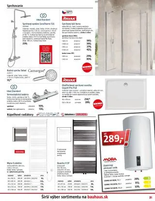 Leták: BAUHAUS aktuálna ponuka od 4. septembra do 1. októbra 2023 - Prehľad Stránky 31