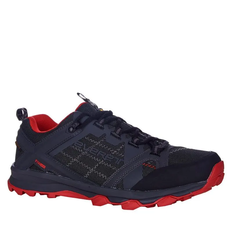Férfi túracipő alacsony EVERETT-Weber black/red