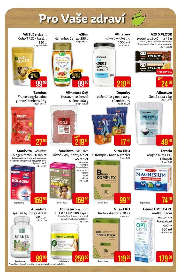 Leták: TETA Drogerie katalóg platnost: 27. 3. – 9. 4. 2024  od 27. marca do 9. apríla 2024 - Prehľad Stránky 9