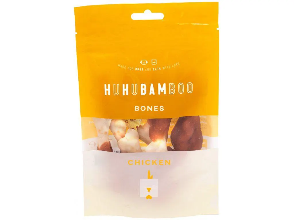 Huhubamboo kosť s kuracím 75g