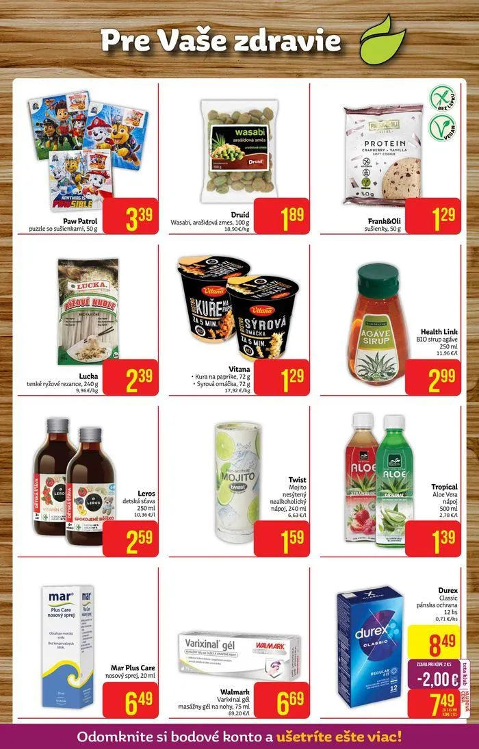 Leták: TETA Drogerie katalóg od 3. júna do 12. júna 2024 - Prehľad Stránky 12