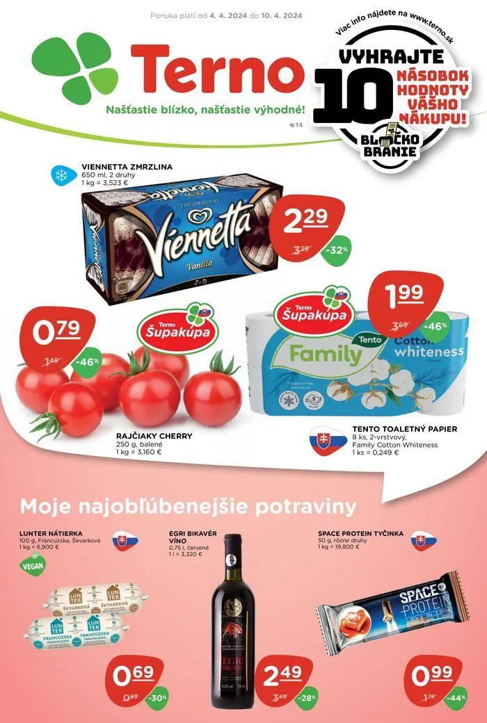 Nasledujúca akciová ponuka - 1