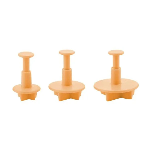 Vykrajovače s piestom DELÍCIA DECO, lístky brečtanu,3ks