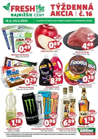 Fresh leták - Týždenná akcia - 1