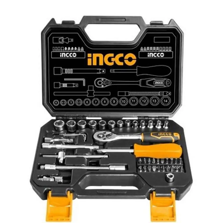 Gola sada 45 ks 1/4" INGCO