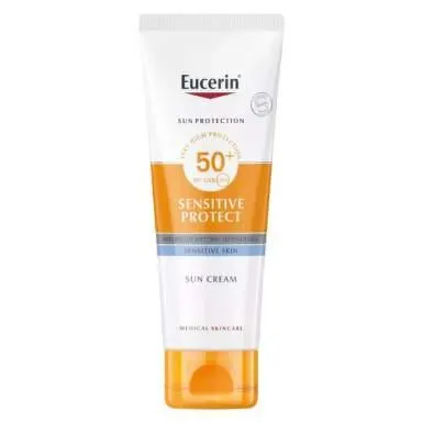 EUCERIN Sun sensitive protect SPF50+ krém vysoko ochranný krém na opaľovanie na tvár 50 ml - 1+1