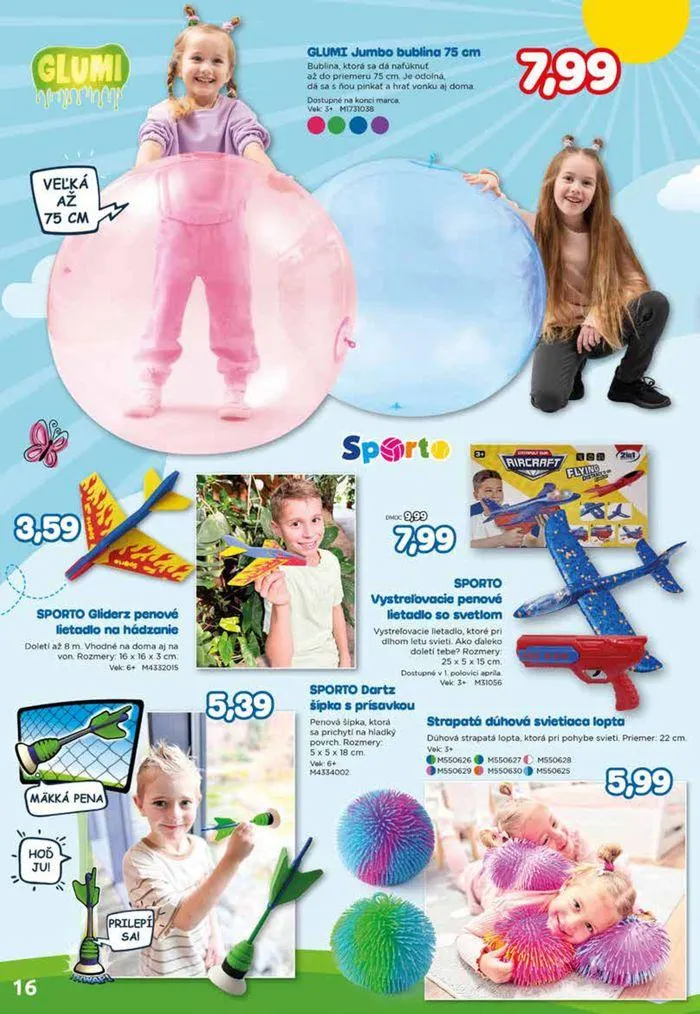 Leták: Jarný katalóg 2024 od 18. marca do 31. mája 2024 - Prehľad Stránky 16