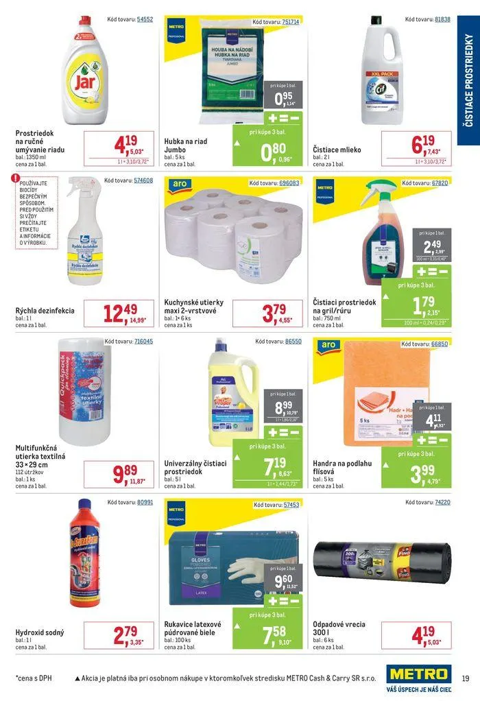 Leták: Fast Food od 22. júla do 30. júla 2024 - Prehľad Stránky 19