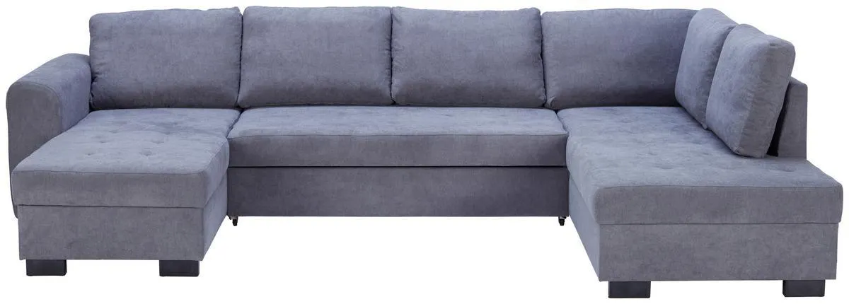 Sedacia Súprava Malte U, Barva Šedá