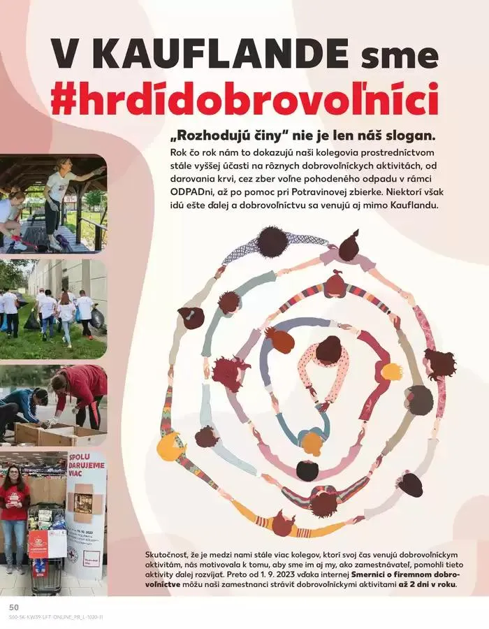 Leták: Naše najlepšie ponuky pre vás od 26. septembra do 2. októbra 2024 - Prehľad Stránky 50