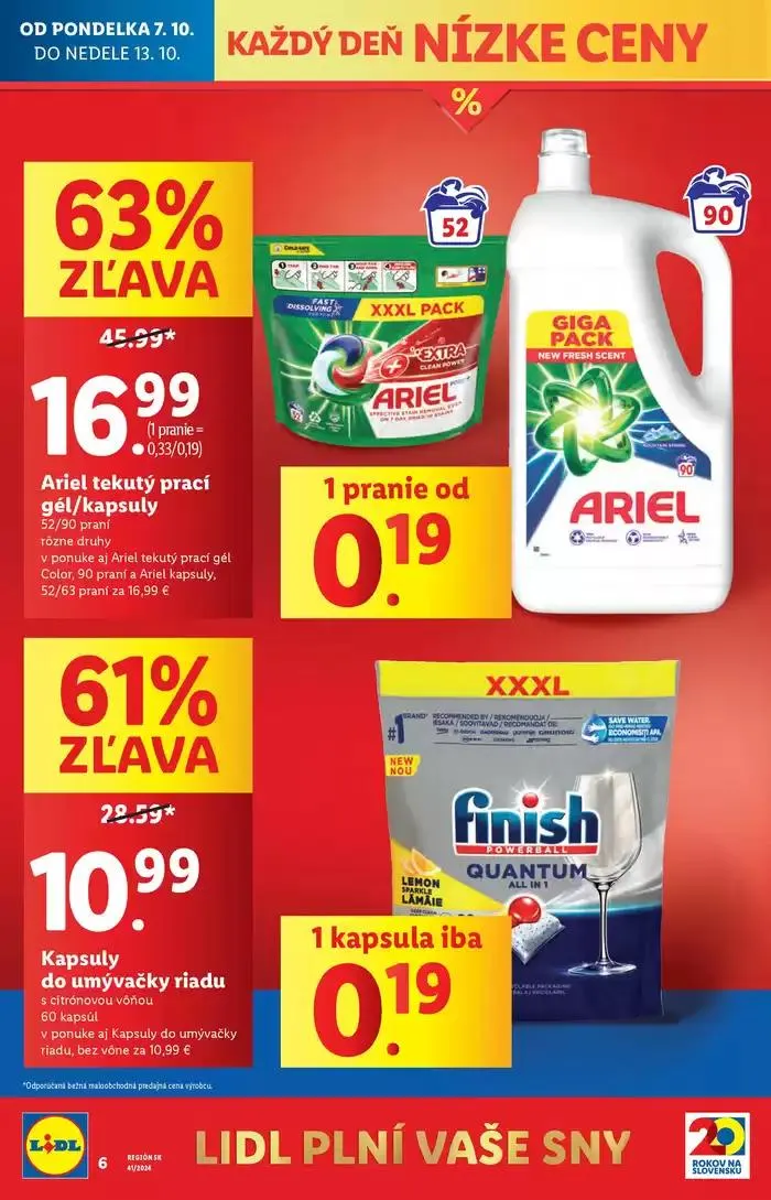 Leták: Platný od štvrtka 10. 10. 2024 od 10. októbra do 13. októbra 2024 - Prehľad Stránky 8