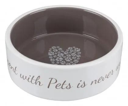 Miska keramická Pets Home 0,3 l 12 cm