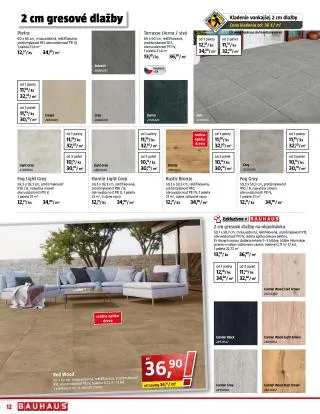 Leták: BAUHAUS aktuálna ponuka od 4. septembra do 1. októbra 2023 - Prehľad Stránky 12
