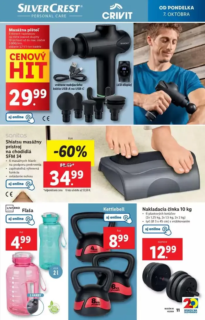 Leták: Platný od štvrtka 10. 10. 2024 od 10. októbra do 13. októbra 2024 - Prehľad Stránky 61