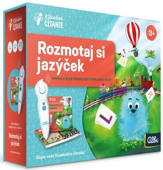 Albi Kúzelné čítanie Rozmotaj si jazýček s elektronickou ceruzkou