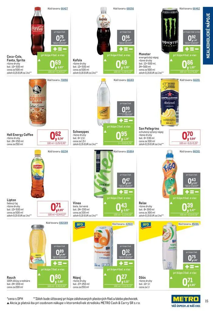 Leták: Fast Food od 22. júla do 30. júla 2024 - Prehľad Stránky 15