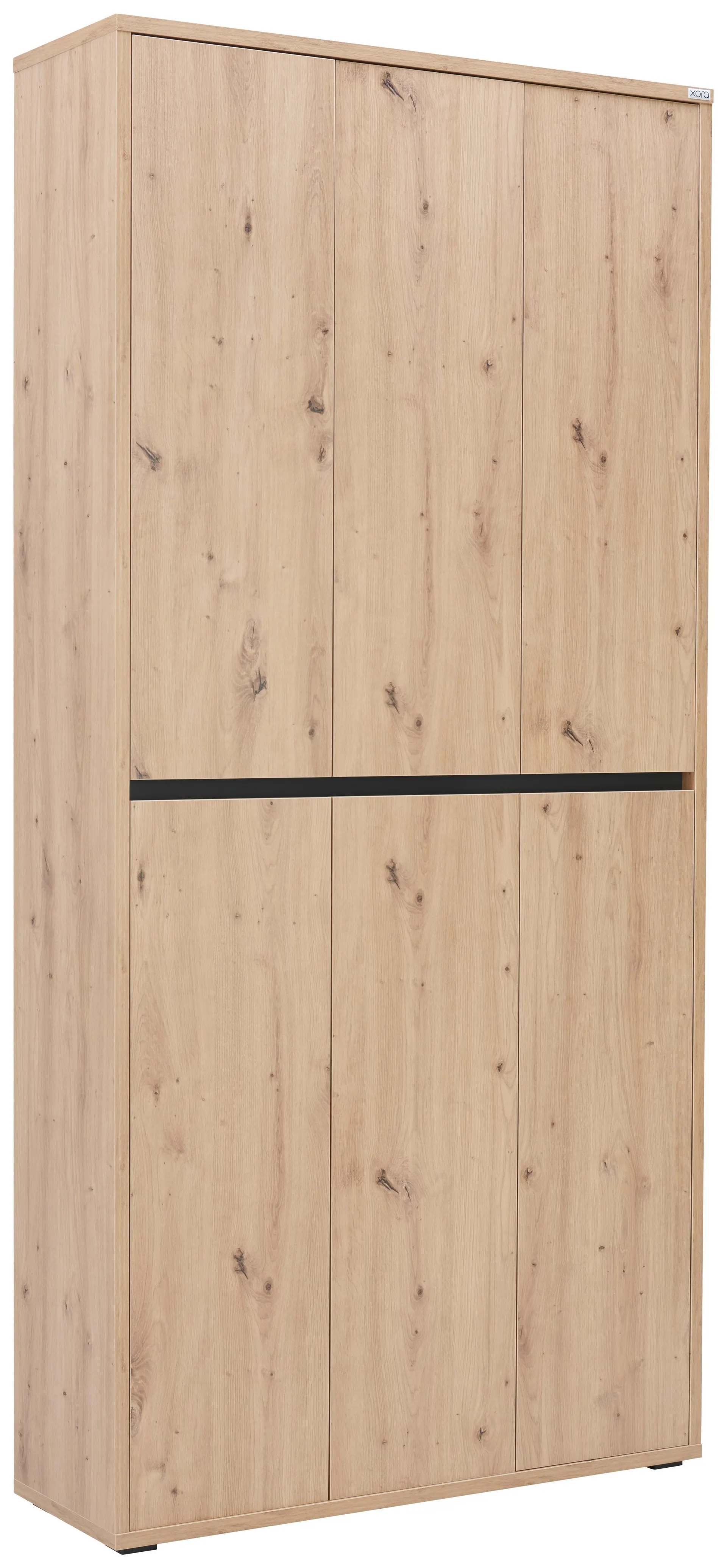 SKRINKA NA TOPÁNKY, farby duba, 100/210/34 cm