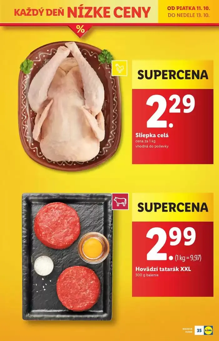 Leták: Platný od štvrtka 10. 10. 2024 od 10. októbra do 13. októbra 2024 - Prehľad Stránky 37