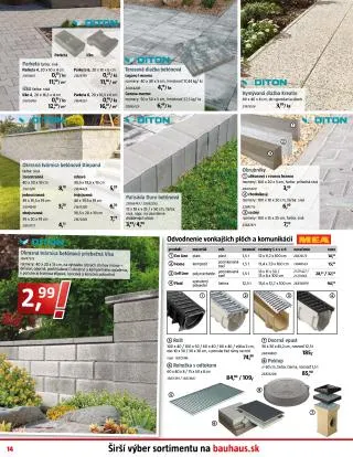 Leták: BAUHAUS aktuálna ponuka od 4. septembra do 1. októbra 2023 - Prehľad Stránky 14