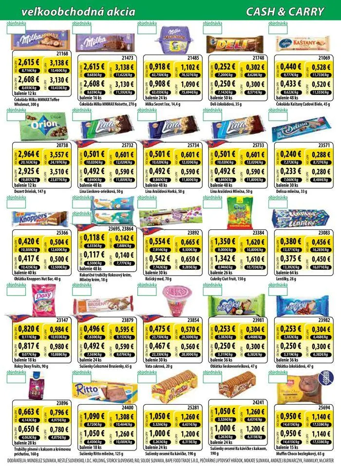 Leták: Cash & Carry leták do 30.04  od 3. apríla do 30. apríla 2024 - Prehľad Stránky 4