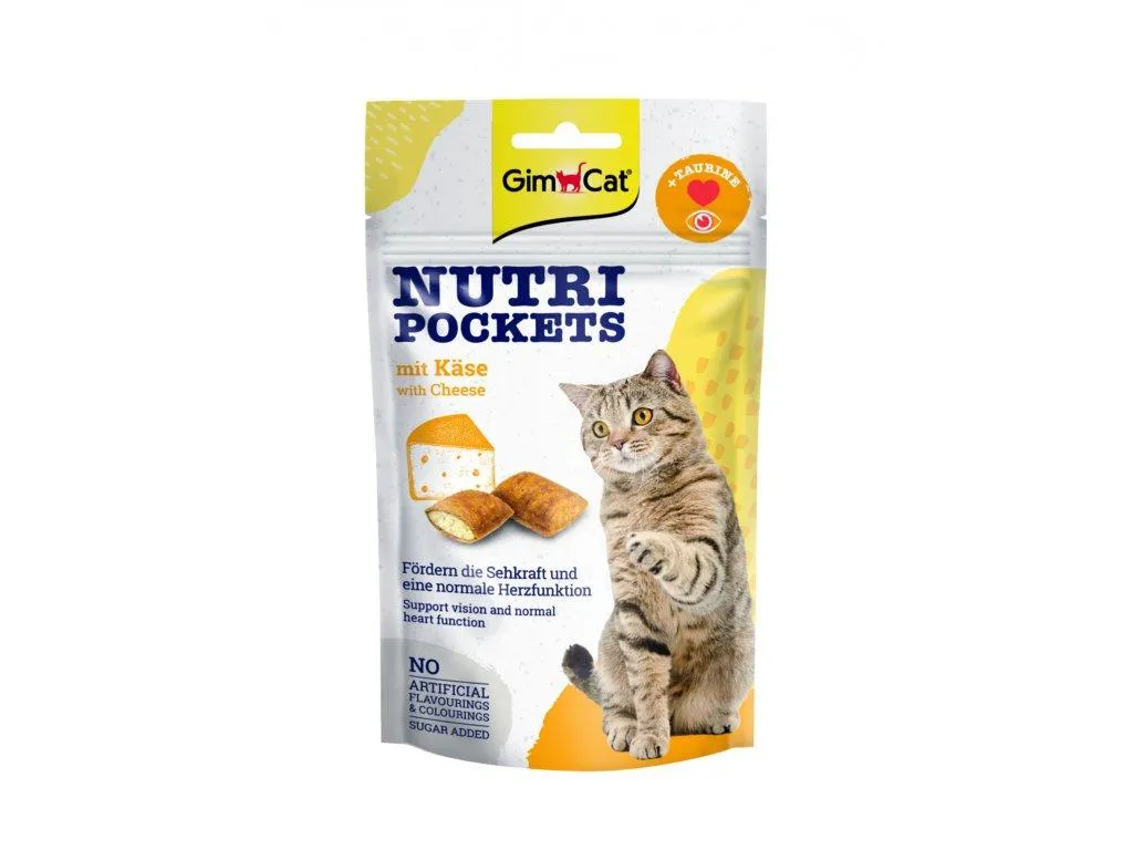 GimCat Nutri Pockets so syrom 60 g