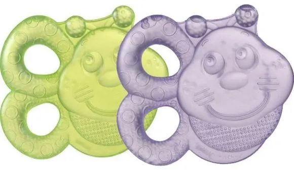 Playgro 0182213 chladivé hryzátko včielka 2ks