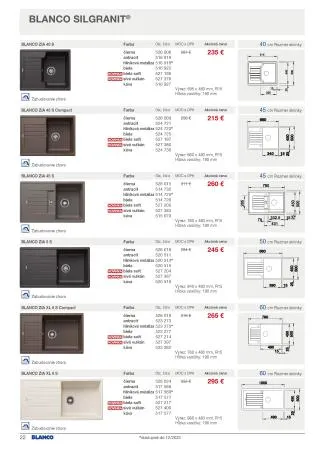 Leták: BLANCO akciová ponuka od 1. septembra do 31. decembra 2023 - Prehľad Stránky 22