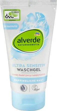 Čistiaci pleťový gél na citlivú pleť Ultra Sensitive, 150 ml